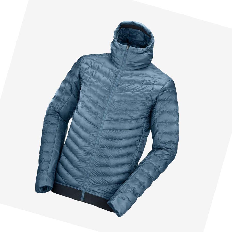 Chaquetas Salomon OUTLINE DOWN INSULATED Hombre Azules | MX 3323ZUT